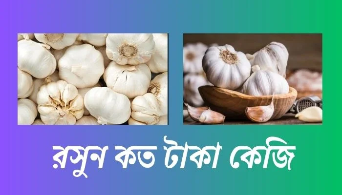 রসুন কত টাকা কেজি